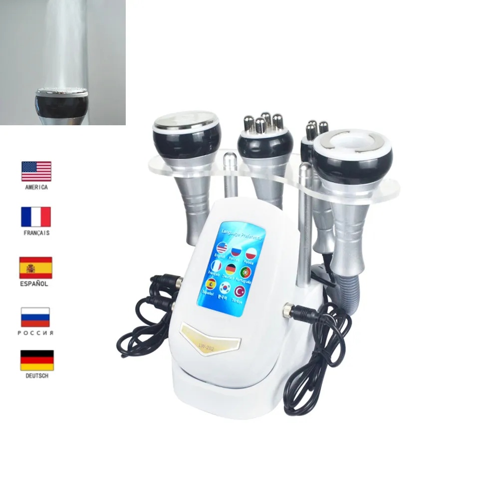 

40K 3/4IN1 Cavitation Ultrasonic Body Slimming Machine Vacuum Beauty Device Facial Massager Skin Tighten Face Lifting Skin Care