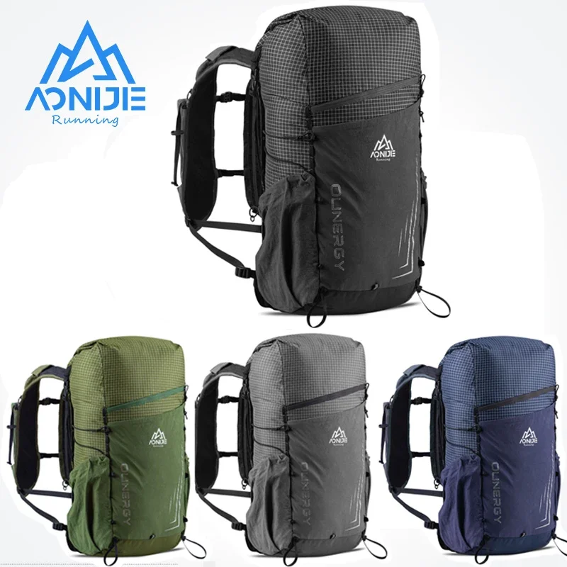 Imagem -02 - Aonijie-mochila Unisex Multiuso Caminhada Mochila Bolsa de Viagem para Trekking Escalada Montanhismo Camping 20l 30l C9110 C9111