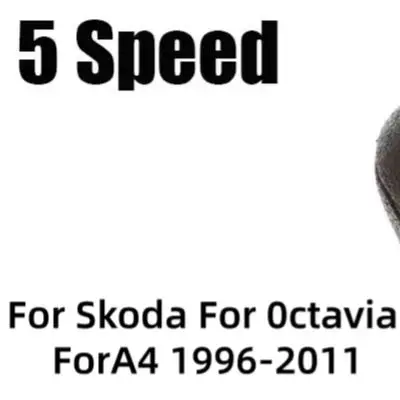 5 Speed Manual Gear Shift Knob for Skoda For Octavia For A4 MK1 Models Manufactured in Years 1996 1998 1999 2000 2001 2011