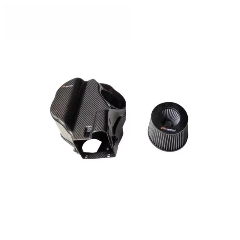 

Intake High Quality Dry Carbon Fiber Intake Filter Car Engine Cold Air Intake System Kits Car Accessories for A8