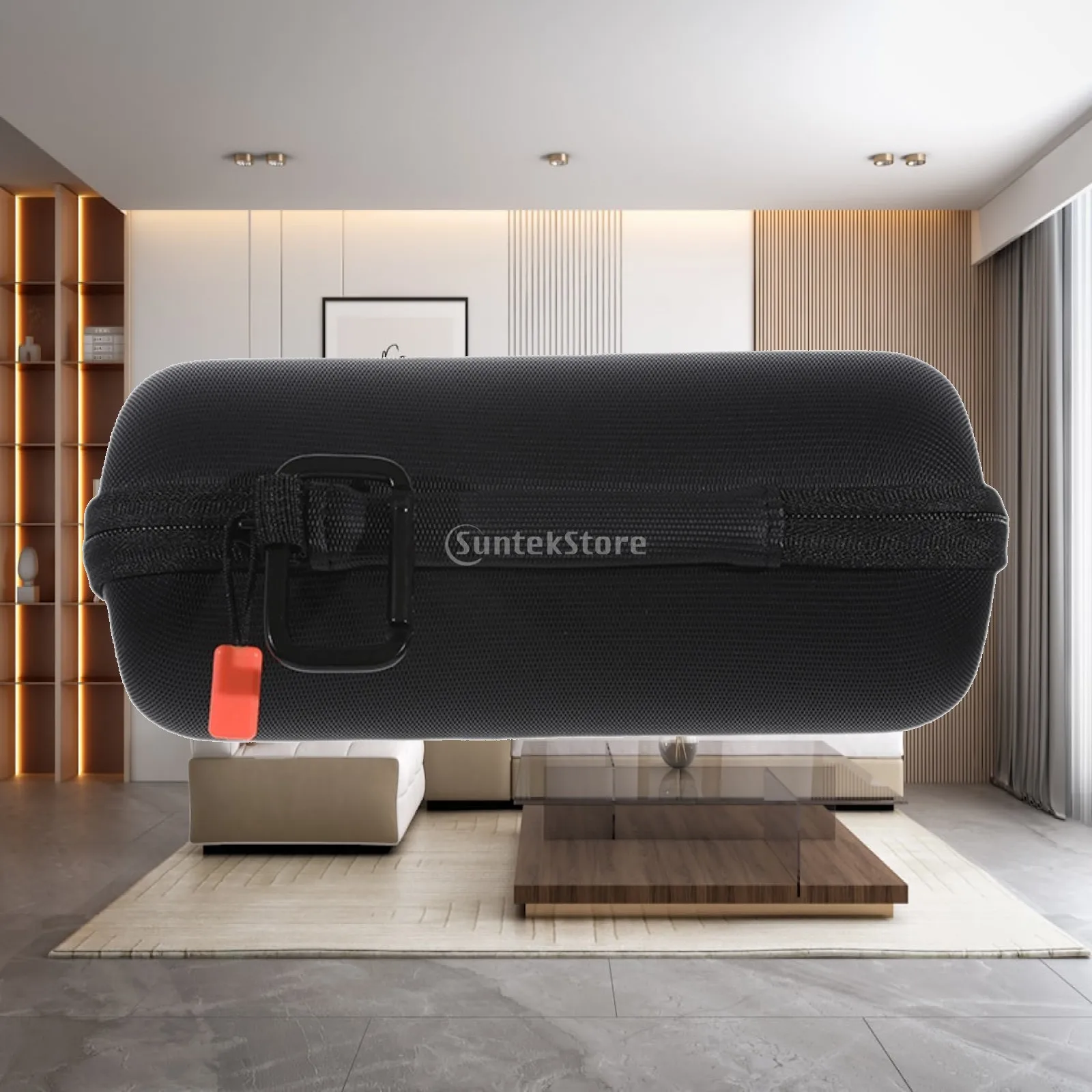 Speaker Storage Bag Loudspeaker Carry Bag Shockproof Soft Lining Scratch Resistant Multipurpose Protector for Camping Outdoor