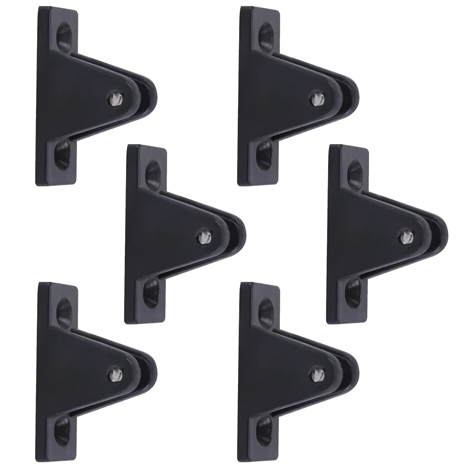 6Pcs Deck Boat Hinge Canopy Deck Mount For For Boat Hardware Kit Nylon Marine Grade Flat Top Fittings Yacht