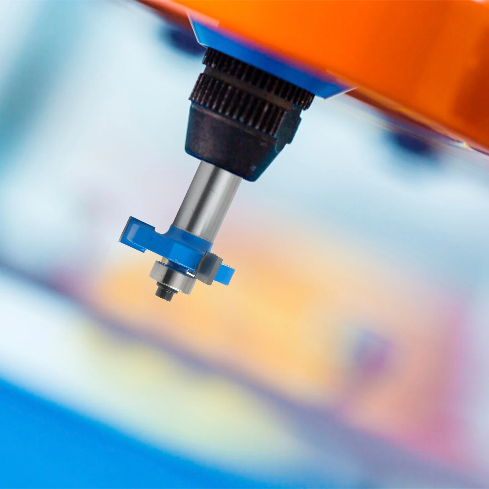 

T Slot Rabbet Router Bit 1/2in Shank 3 Wing Carbide Woodworking Slotting Cutter Router Bit Workshop Equipment Power Tools