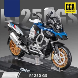 CCA BMW R1250 GS. 1:12 Alloy Die-cast Car Motorcycle Model, Toy Gift Giving, Die-cast Static Motorcycle Model