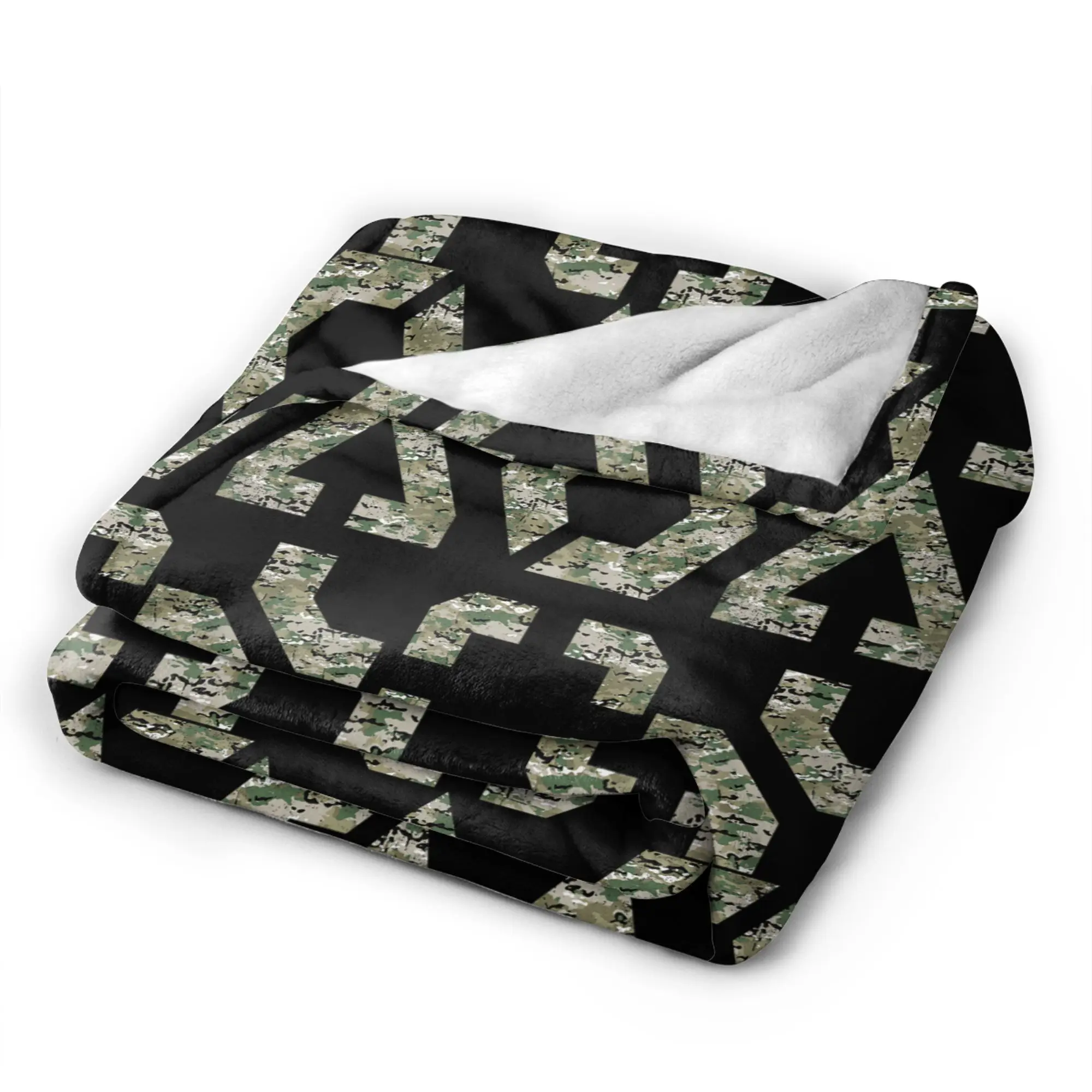 ساحة المعركة فئة الجندي لعبة BF6 البطانيات الجيش كامو غامض مضحك تنفس رمي البطانيات ل أريكة تتحول لسرير مكتب الربيع/الخريف #5