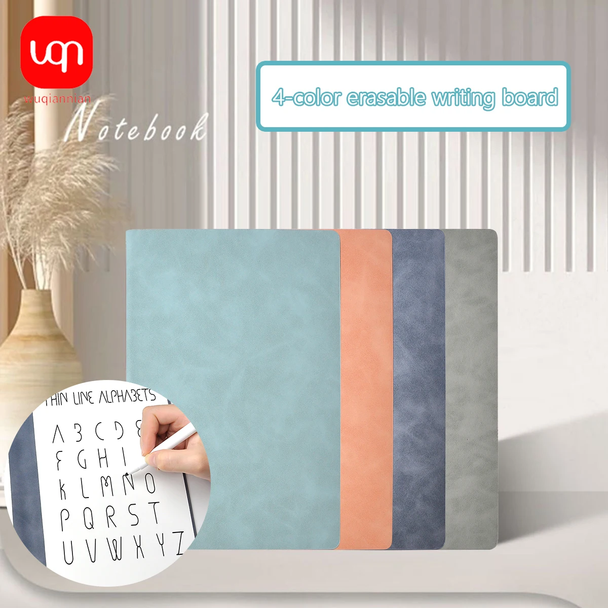 A5 Reusable Whiteboard Notebook Memo Book With Free Whiteboard Pen Erasing Cloth Weekly Planner Portable Notebooks