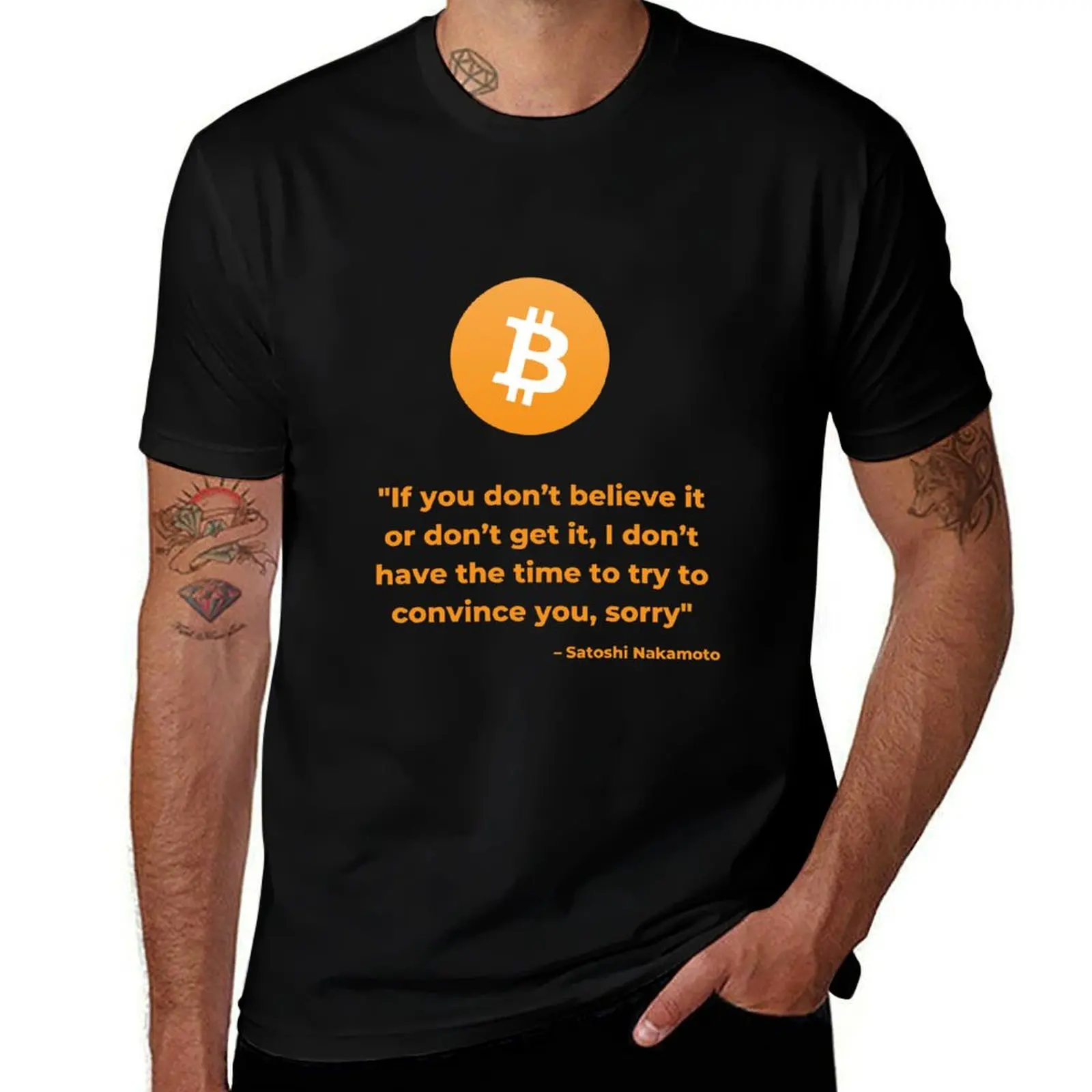 

Bitcoin Quotes T-Shirt t shirts for man cotton cotton t shirt man T-Shirt