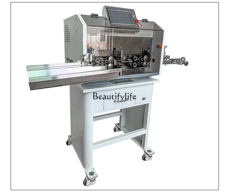 3Fully automatic computer wire cutting machine, sheath wire, multi-core wire, inner and outer integrated peeling machine