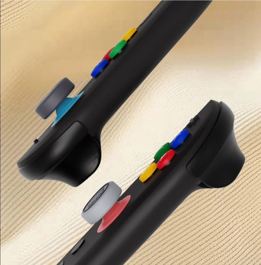 ซิลิโคนนุ่ม D-pad ปุ่ม ABXY Key สติกเกอร์ผิวสําหรับสวิทช์ 2/NS Oled Joy-con จอยสติ๊ก Thumb Stick Grip ฝาครอบ Protector