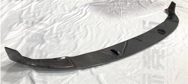 For Land Rover Range Sport SVR 2014-2020 High Quality Real Carbon Fiber Front Bumper Lip Spoiler Splitters