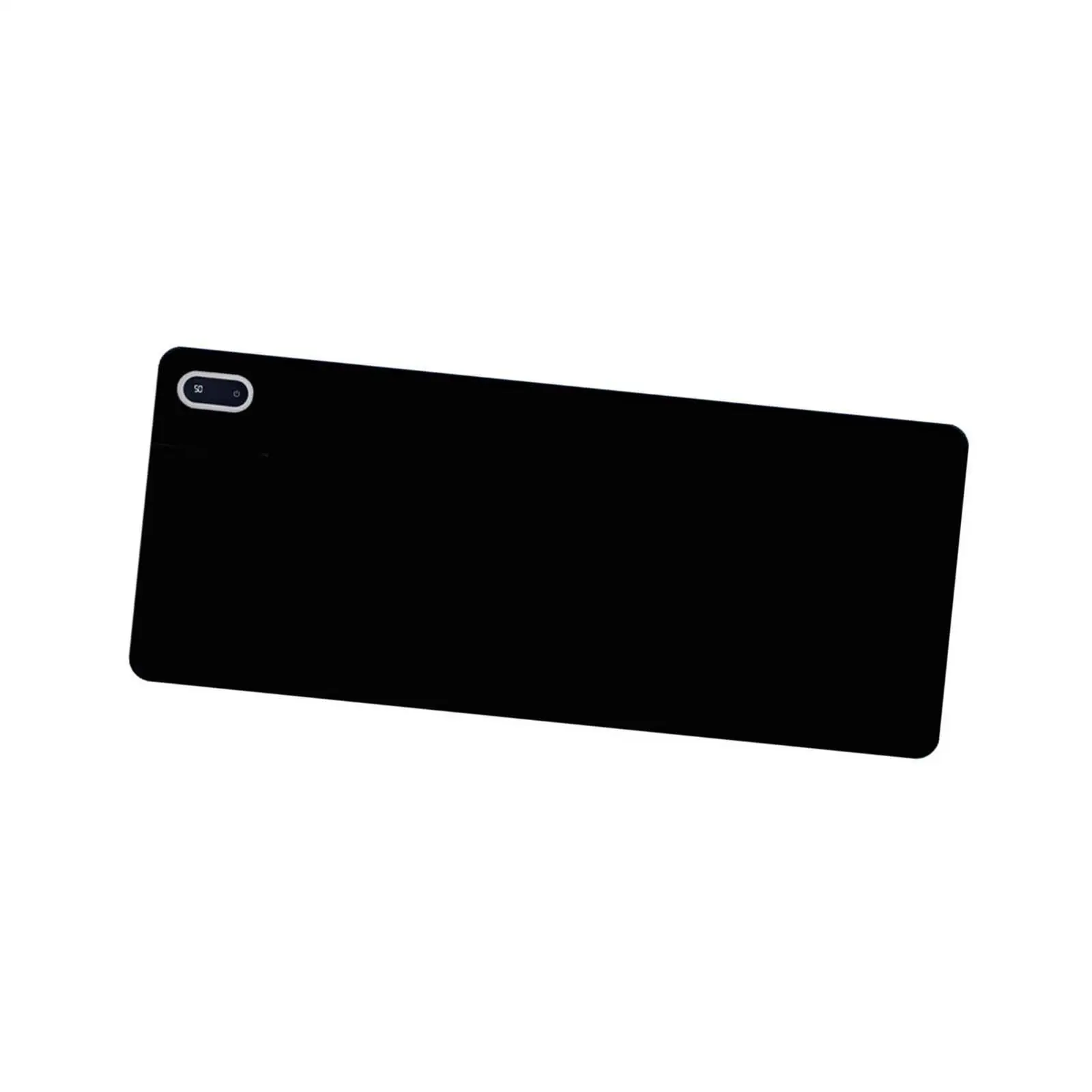 Heated Desk Mat Electric Mouse Pad Warmer PU Leather Touch Control Five Temperature Levels for Computer Work Office Desk