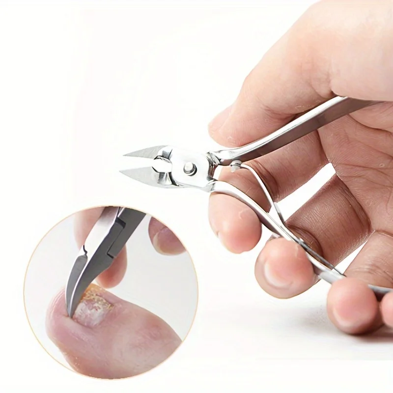 Cortacutículas de Acero Inoxidable Duradero para Manicura y Pedicura, Removedor de Piel Muerta 3