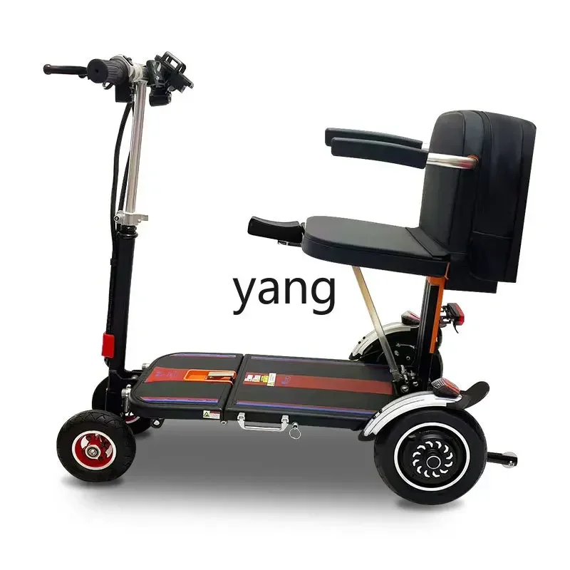 CX elderly travel three-wheeled four-wheeled leisure electric vehicle folding small and light