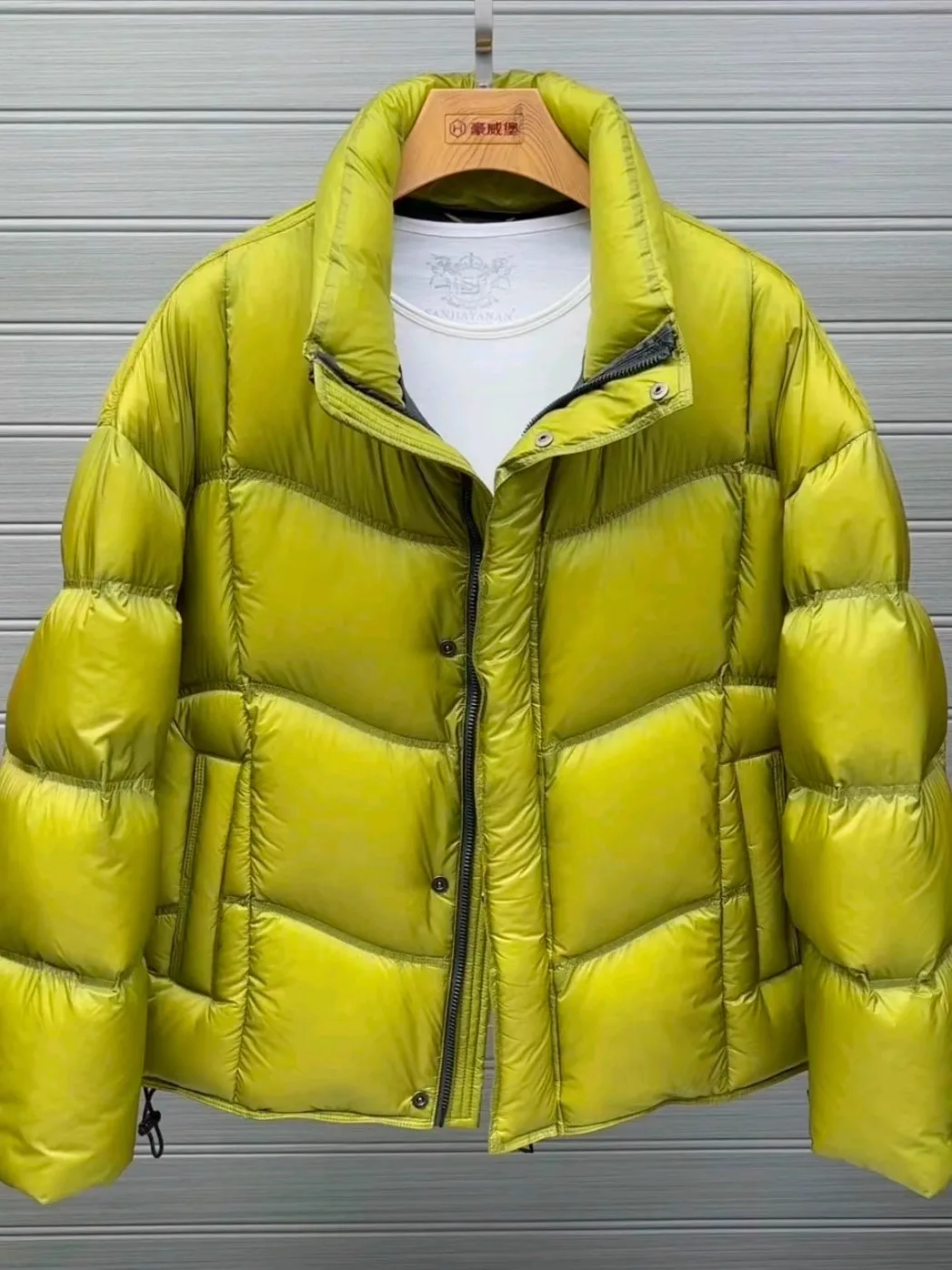 

Высококачественная комфортная мужская куртка-пуховик с воротником-стойкой, осенне-зимняя, модная, деловая, приталенная, длинная, на молнии