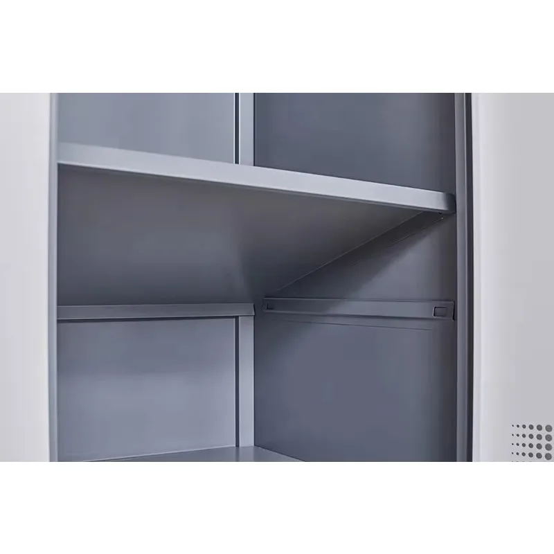 Changing Room Employee Locker Locker Bag Storage School Student Metal Dressing Cabinet 2 Door Steel