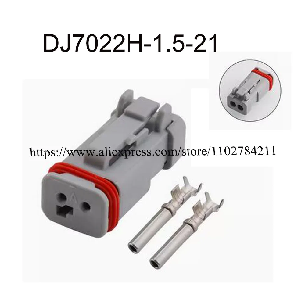 Imagem -04 - Conector de Cabo Impermeável de Fio Automático Tomada Automotiva Inclui Vedação Terminal Pinos 100conjunto 340620028