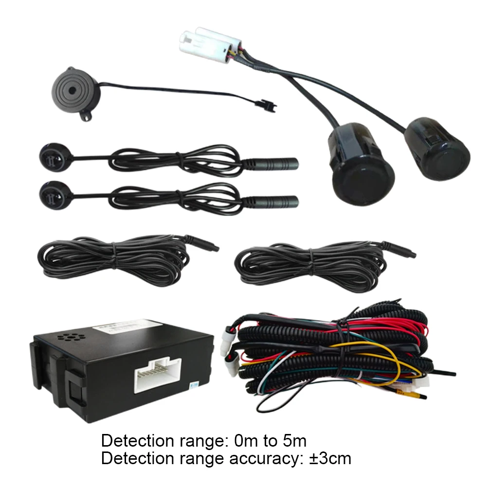 Parking Sensor Kit Blind Spot Monitoring System IP67 Waterproof Assist Lane Changing Radar Monitor Kit Ultrasonic Warning System