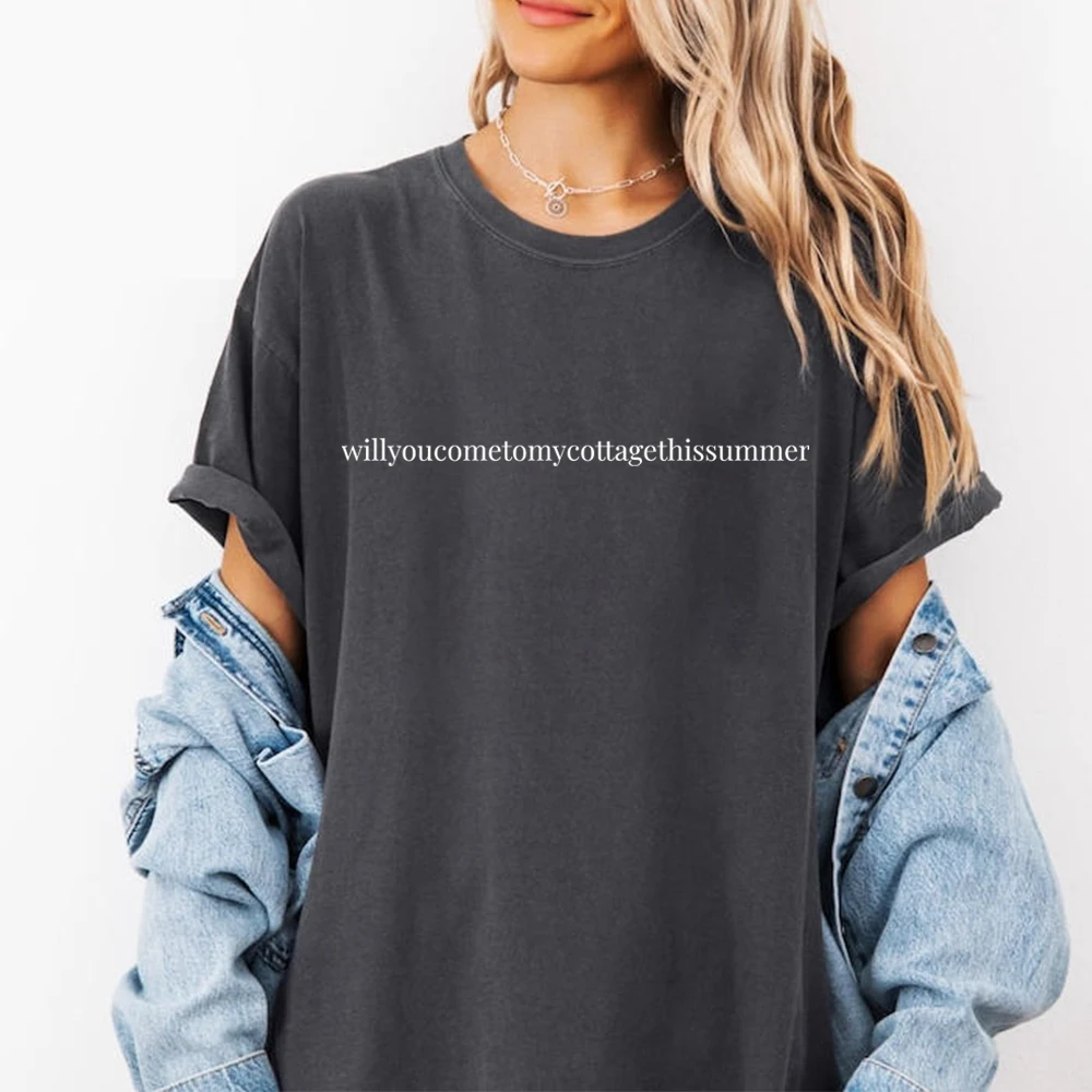 Heated Rivalry T-Shirt Funny Will You Come To My Cottage Print Tee Ilya Rozanov Boston Raiders Shirt LGBT Hockey Romance Tshirt