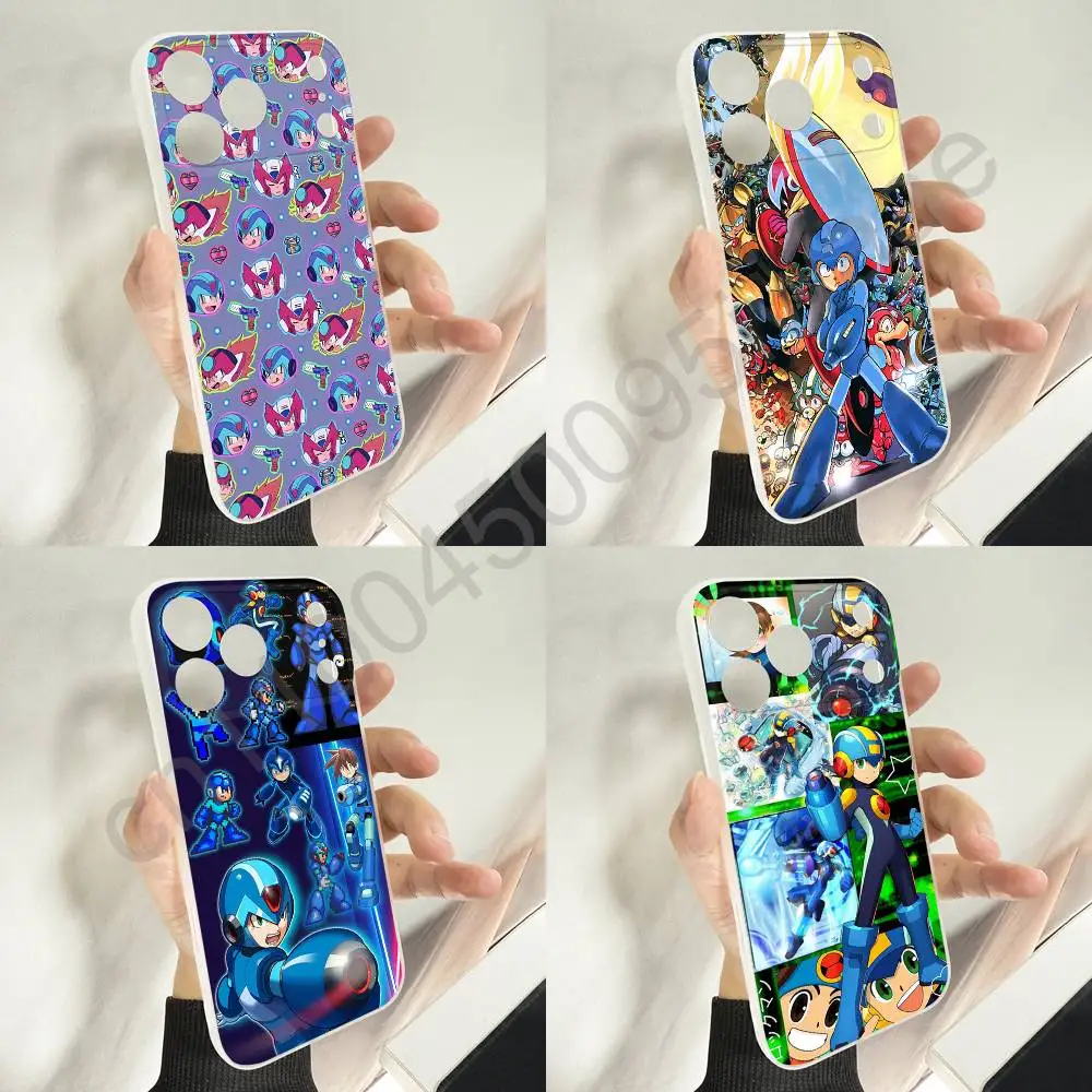 

Game M-Megaman R-Rockman Phone Case For iPhone 11,16,15,14,13,17,12,Plus,E,Air,Mini,Pro,Max Magnetic Magsafe Soft Cover