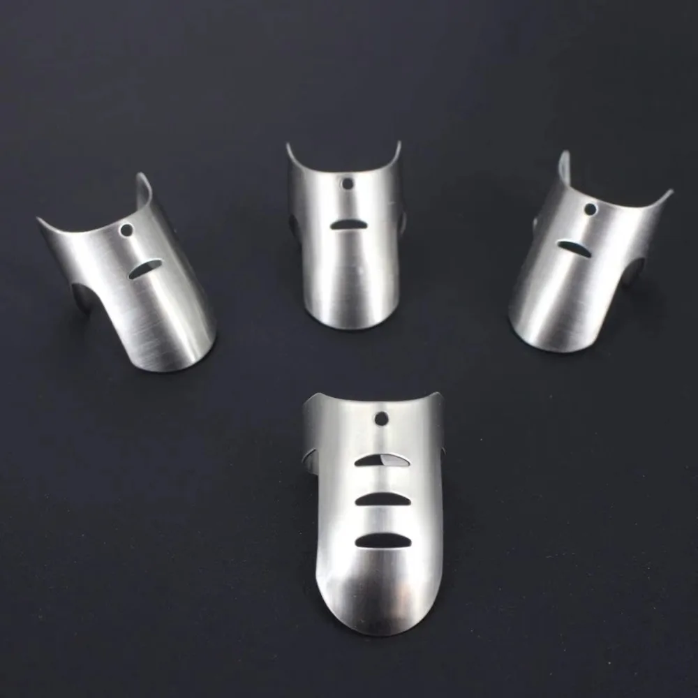 4pc Stainless Steel Vegetable Cutter Finger Guard Protector Gadgets For Hand Safe Easy Cutting Cooking Tools Kitchen Accessories