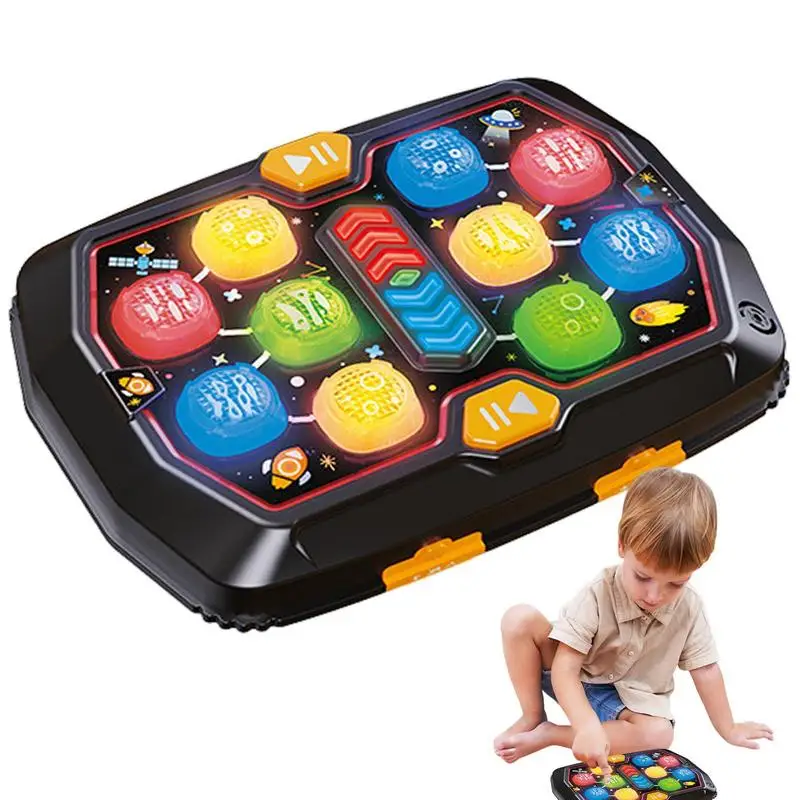 A-Mole Jogo Push Bubble Brinquedo Sensorial para Crianças, Brinquedos Anti-stress Dedo, Treinamento Focado em Montessori