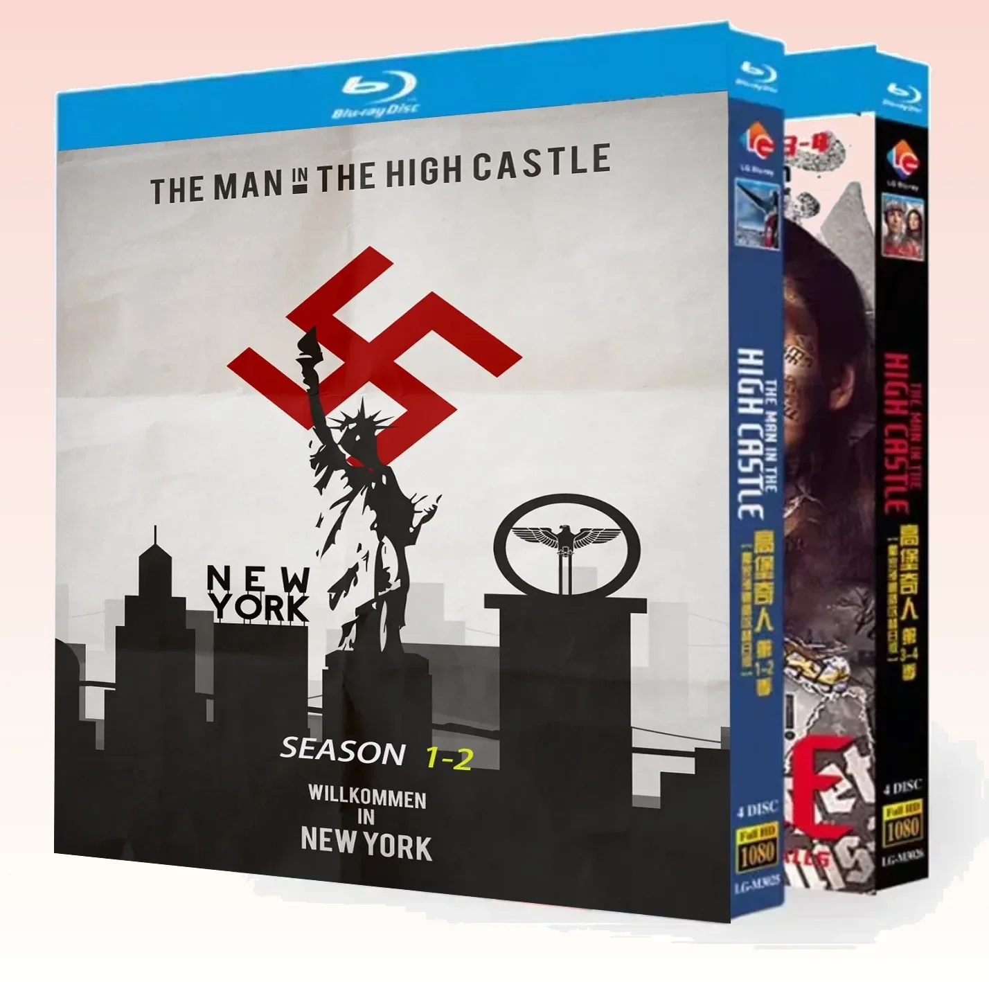 The Man in the High Castle Season 1-4 Blu-ray 8-Disc All Region Box Set English Audio High Definition YIHUI
