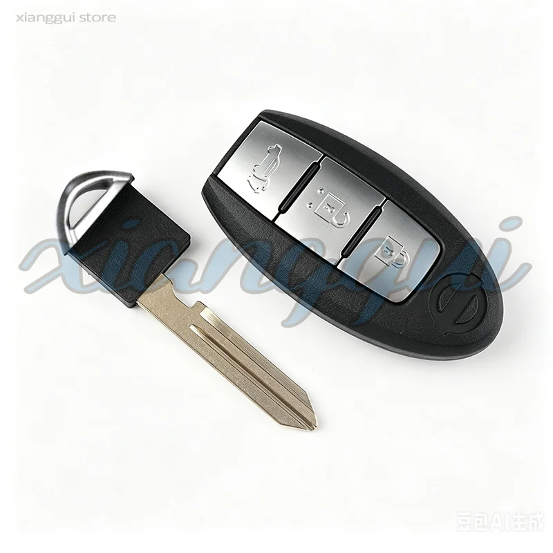 Car Key Housing Case Shell for Nissan Altima Versa Sylphy Rogue Qashqai Juke J10 J11 X-Trail T32 Kicks Tiida Pathfinder Maxima