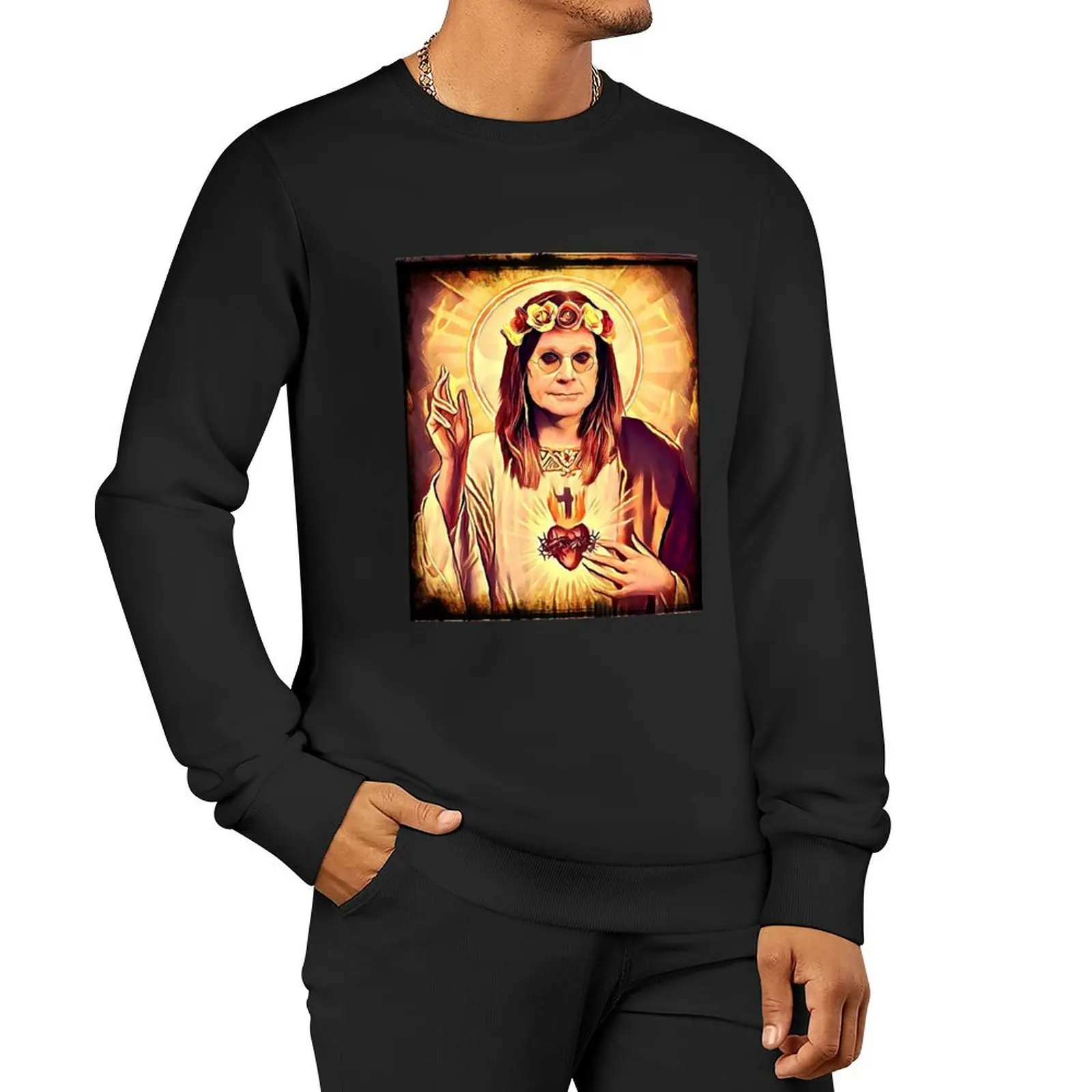 

Saint Ozzy Pullover Hoodie tracksuit men clothes men's autumn clothes sweatshirts