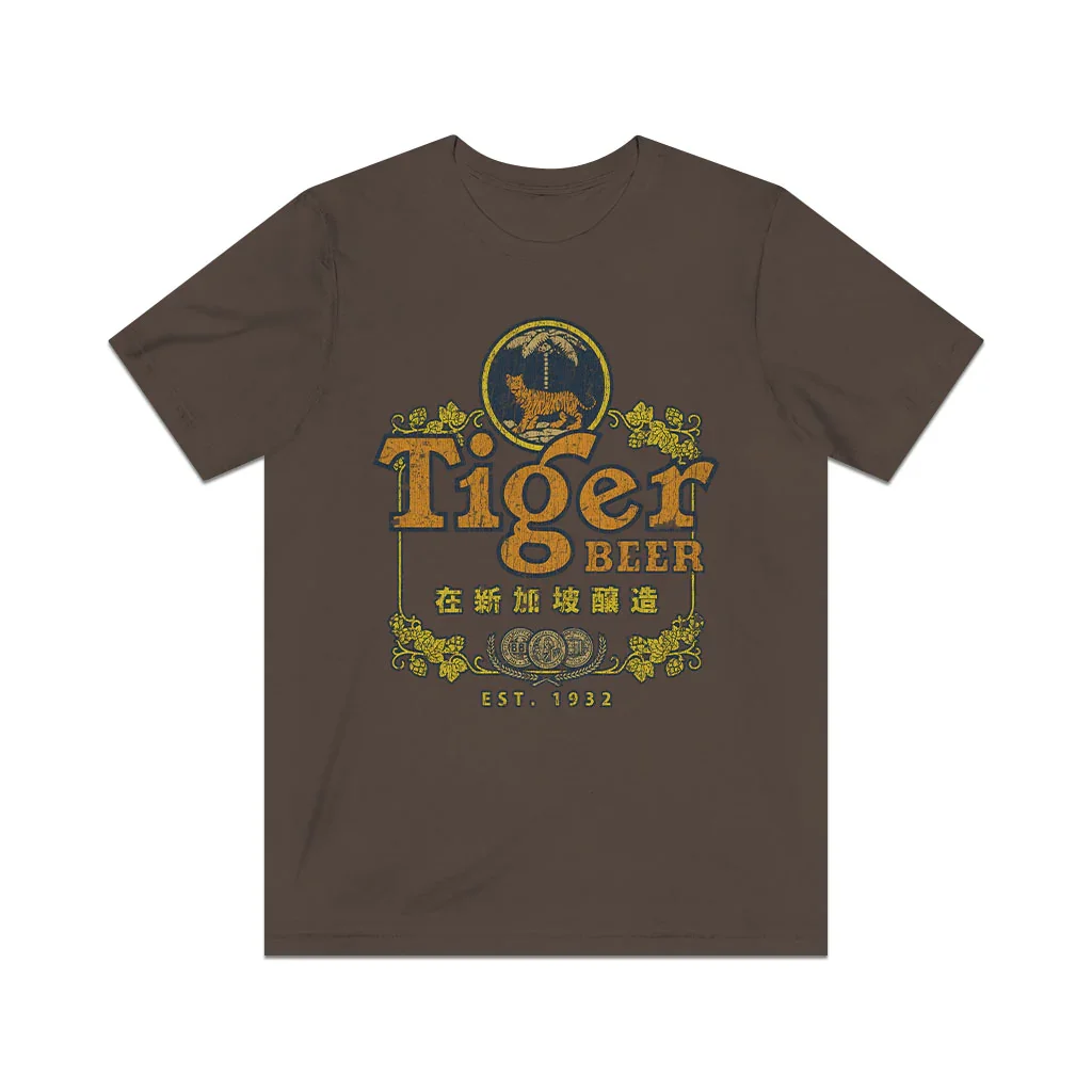 Tiger Beer Singapore 1932 Vintage Men\'s T-Shirt