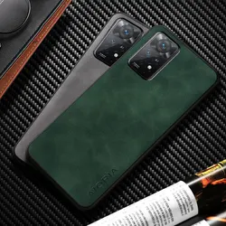 Leather Case For Xiaomi Redmi Note 11 Pro Plus 11S 11T 5G coque simple silky feel durable cover for redmi note 11 pro case funda