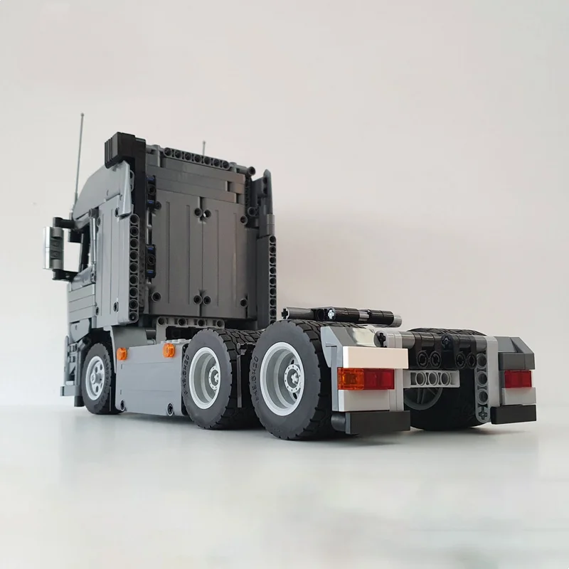 Technical Truck Engineering Container FH Tractor Unit Building Blocks 4x2 6x4 Trailer Unit Tower Head Car Model Bricks Toy Gifts