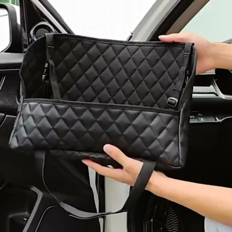 

Car Rear Seat Storage Bag Hanging Organizer Net Pocket Auto Trunk Stowing Tidying Interior Accessories for Car Accessories