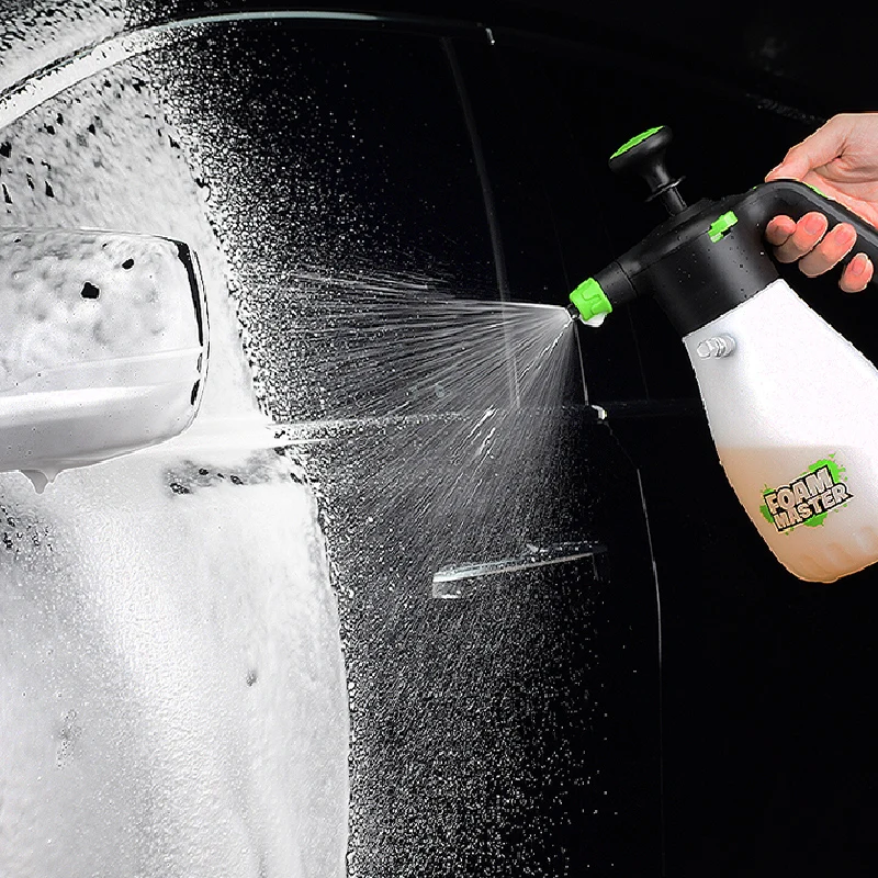 

2.2Hand Pump Foam Sprayer Snow Foam Gun Nozzle With Pressure Relief Valve Car Wash Spray Bottle Window Cleaning Tools