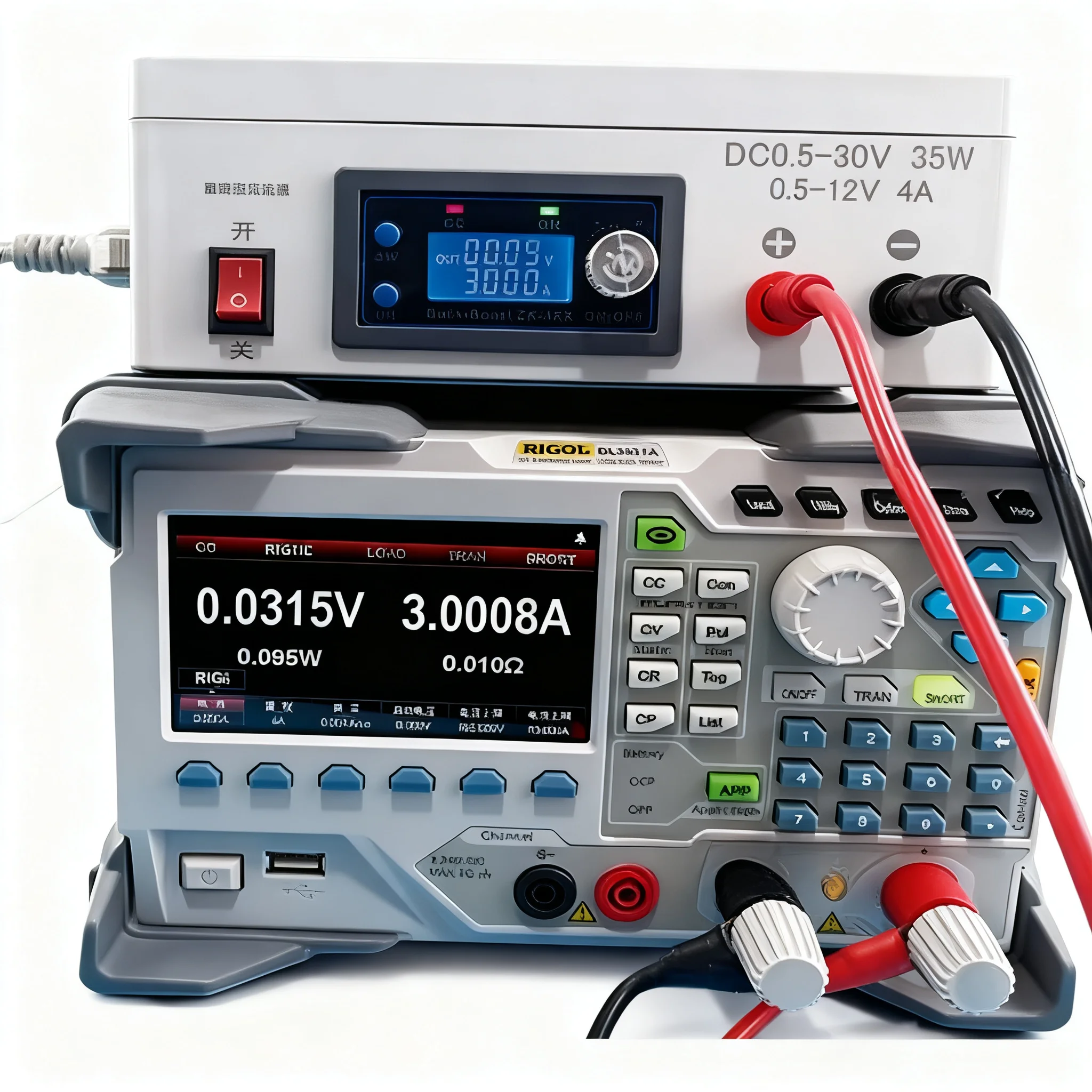 Electrical tester for maintenance of electric meters, ammeters, induction cookers, sockets, and switch power supplies