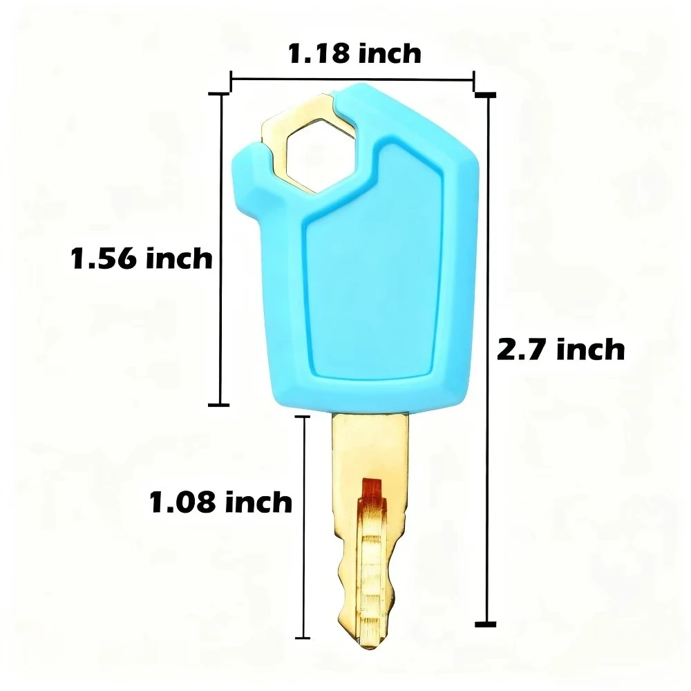 2/5/10/20 قطعة 5P8500 مفتاح ل CA المعدات الثقيلة الإشعال محمل حفارة دولوزر المعادن والبلاستيك الأزرق والذهبي جديد #2
