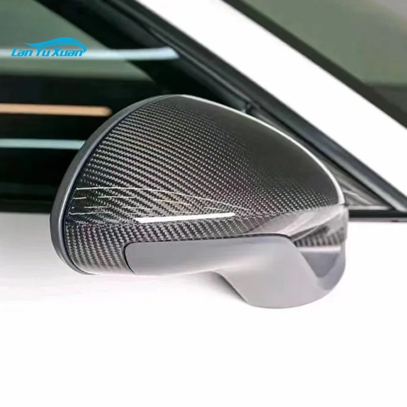 

Car Reversing Mirror Housing Suitable for 911/991.2GT2/3 Dry Carbon Fiber Replacement Rearview Mirror Cover