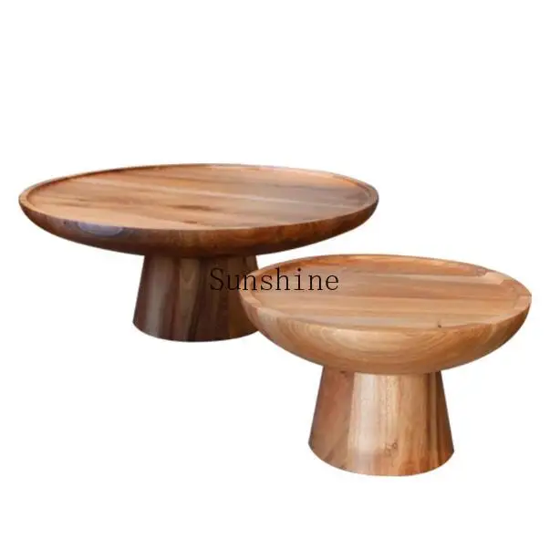 Simple modern living room combination art coffee table can be customized