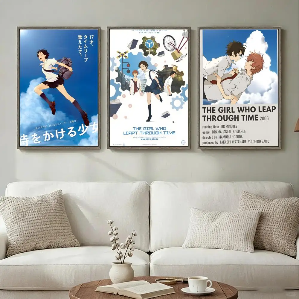 T-The G-Girls W-Who L-Leapt T-Throughs T-Times Poster Wall Art Print Poster for Living Room Bedroom Home Decor