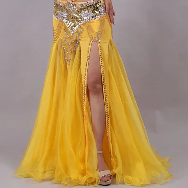 

Sexy Low Waisted Split Me Dance Skirt Me Netting Low Waist Split Dance Dr Women's Faion Autumn 2024 f Skirt