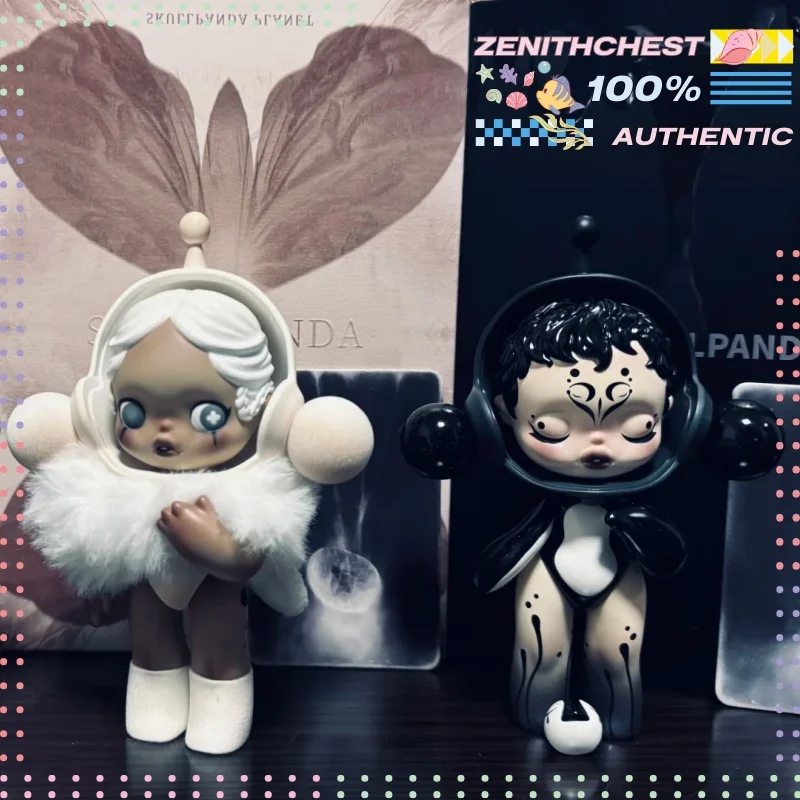 

POP MART SKULLPANDA The Mare of Animals Series 7th Generation Blind Box Desktop Ornament Trendy Collectible Toy Customized