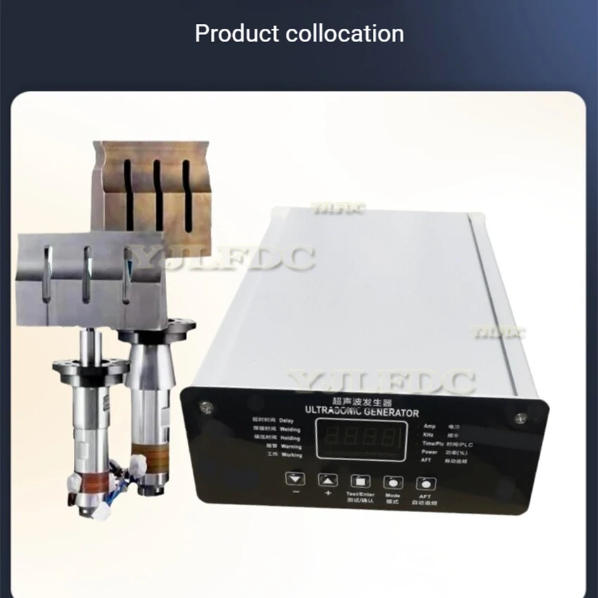 20K 2600W Ultrasonic Plastic Welding Machine Plastic Spot Welder Ultrasonic Welding Equipment Mash Automation Welder Tool 220V