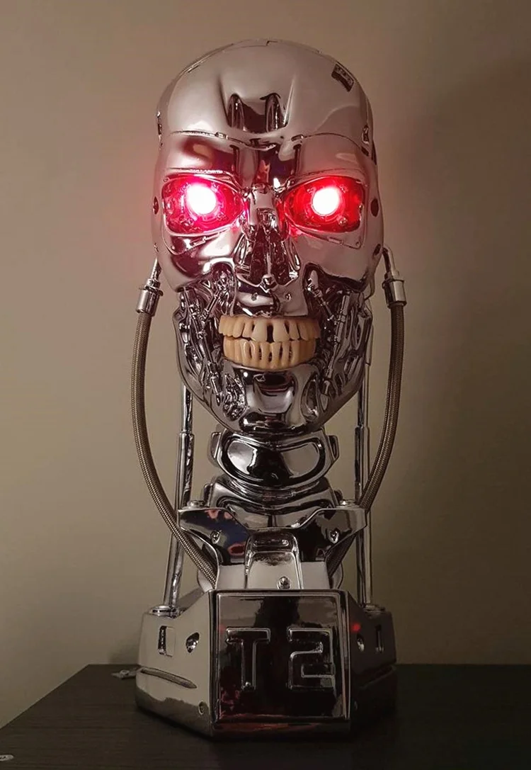 関節式リモコンの髑髏と骨,1:1 t800 t2ターミネーター,大きなバスト