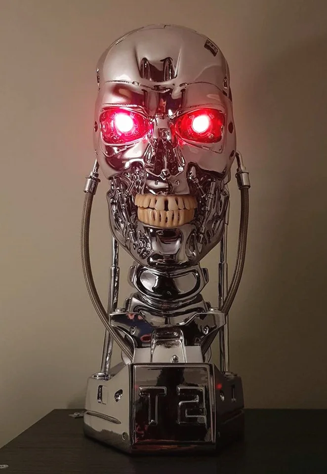 関節式リモコンの髑髏と骨,1:1 t800 t2ターミネーター,大きなバスト