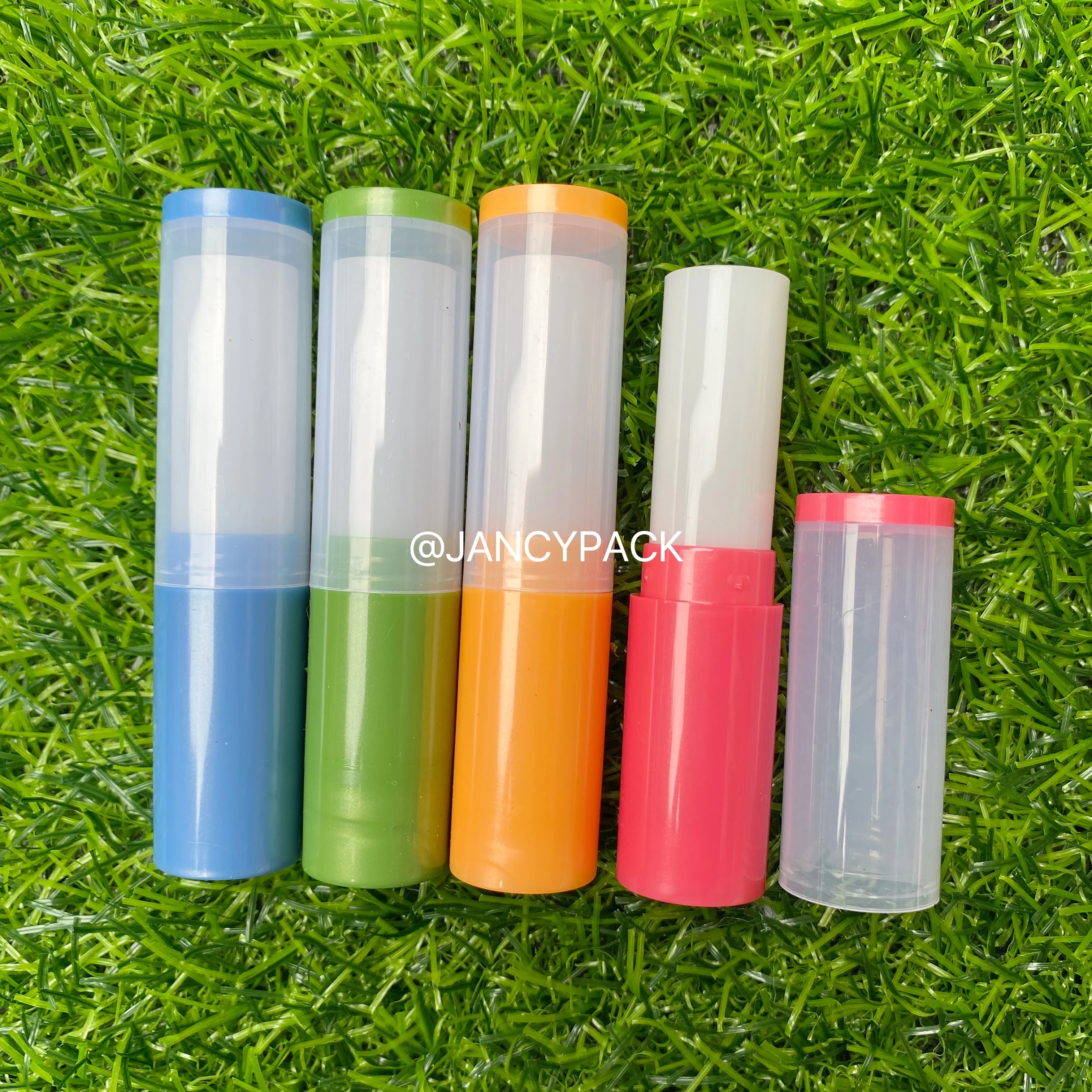 

4g DIY Empty Colorful Lip Balm Lipstick Containers Empty Cosmetic Makeup Glue Stick Tubes Lipstick Fashion Tubes Travel Bottle