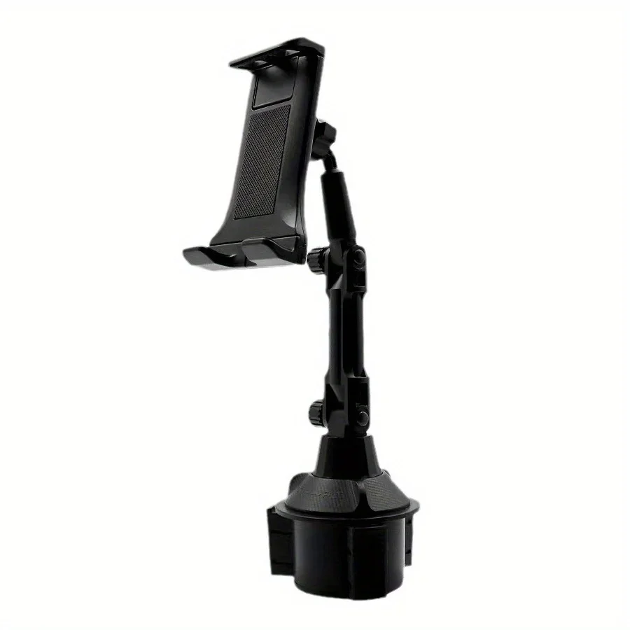 Autobekerhouder Tablet- en telefoonhouder met robuuste basis - Verstelbare houder voor tablets 4-13 inch en alle mobiele telefoons