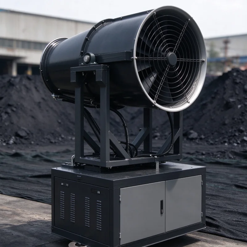 Fog Cannon Mist Sprayer for Sale High Pressure Water Fog Machine for Industrial Dust Suppression Agricultural Pest Control