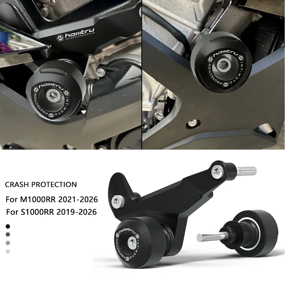 S 1000 RR Motorrad-Rahmenschützer Sturzschutz für BMW M1000RR 2021-2025 S1000RR 2019-2026
