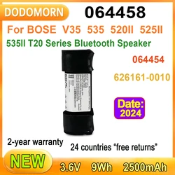 064458 064454 bateria dla BOSE V35 535 520II 525II 535II serii T20 głośnik Bluetooth 626161-0010 3.6V 9Wh 2500mAh wysokiej jakości