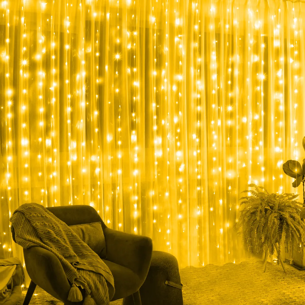 السنة الجديدة مصباح غرفة نوم LED 8 طرق USB التحكم عن بعد الجنية أضواء سلسلة للمنزل الزفاف زينة عيد الميلاد جارلاند الستار أضواء