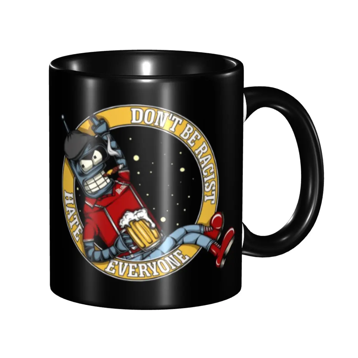 Komödie-Animation Futurama Kaffeetassen DIY Personalisierte Keramik-Tee-Milch-Becher